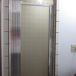 The door was so small even I could barely fit through it. It HAD to go.